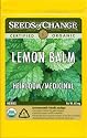 Seeds of Change S10698 Certified Organic Lemon Balm, 200 Seed Count