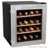 16 Bottle Wine Refrigerator with Wood Shelves – EdgeStar