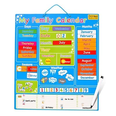 Large Magnetic My Family Calendar