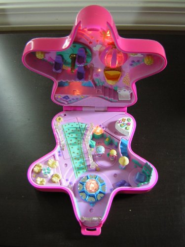 Vintage Polly Pocket Fairylight Wonderland Ball Light-Up Playset - Bluebird Fairy Collection (1993)