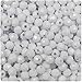 BeadTin White Opaque 6mm Faceted Round Craft Beads (750pcs)