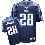 Reebok Tennessee Titans Chris Johnson Premier Alternate Jersey Extra Large