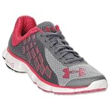 UNDER ARMOUR Micro G Stealth Women's Running Shoes, Stealth/Graphite/Hot Pink/White