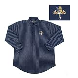 Florida Panthers NHL Tandem Button Down Long Sleeve Shirt (Navy)