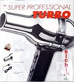 Elchim 2000HP The Classic Line CHROME Super Professional Turbo 1800 Watts Hair Dryer (MADE IN ITALY)