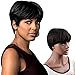 Dreambeauty Virgin Remy Human Hair Short Human Hair Wigs for Black Women Natural Straight