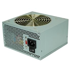 CoolMax V-500 500 Watt 120MM Serial ATA Power Supply With Silent Fan