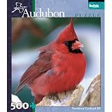 Buy Buffalo Games Audubon: Winter Cardinal III by Buffalo Games