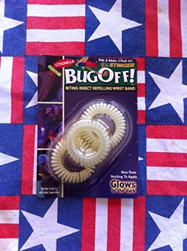 3pak Mosquito Glow In The Dark Insect Bug Repellent Repeller Wrist Band Bracelet