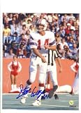Steve Grogan Autographed/Hand Signed New England Patriots 8x10 Photo