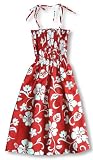 Classic Hibiscus Hawaiian Aloha Sun Dress
