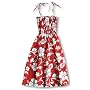 Classic Hibiscus Hawaiian Aloha Sun Dress