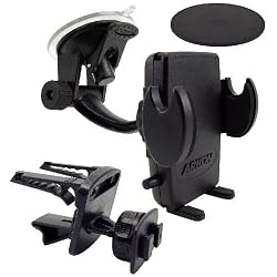 Arkon Windshield / Dashboard Mount for Most Smartphones - Black