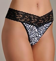 Hanky Panky Zebra Original Thong Panty