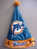 Miami Dolphins Licensed NFL Santa Hat