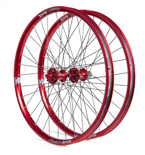 Loaded AmX Signature Wheelset (Red, 26-Inch)