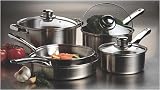 Cook's Corner 8 Piece Stainless Steel Cookware Set with Glass Lid
