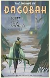 Star Wars Travel Poster Swamps of Dagobah Giclee on Paper