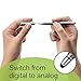 Wacom Gen. 3 Bamboo Stylus Duo with Ballpoint Pen for Kindle Fire, iPad Pro, iPad, Windows Tablets & Samsung Galaxy (Old Model)