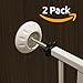 Rosnick Wall Protector for Pressure Mounted Gates - 2 Pack - No Costly Repairs with Baby, Child, Dog and Pet Fence