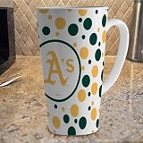 MLB Oakland Athletics 16-Ounce White Latte Mug