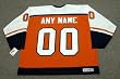 PHILADELPHIA FLYERS 1980's CCM Throwback Away NHL Hockey Jersey Customized with Any Name & Number(s)