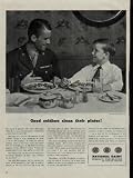 Good soldiers clean their plates! For GI's or generals, the rule is the same,