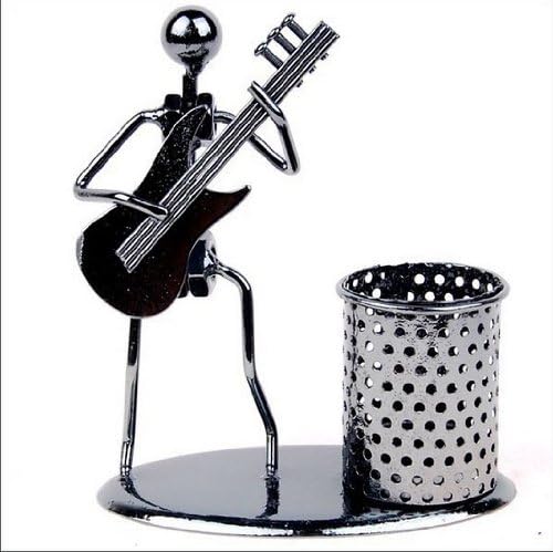 GC Wrought Iron Art Gift Cello band Style Pen Holder C74
