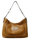 Dolce & Gabbana Chestnut Pebbled Leather Shoulder Bag BB1687-A1588-80039