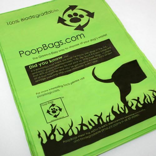 Poop Bags Dog Bags for Poop- The Original Pet Waste Poop Bags - 50 Bags - Tissue Box