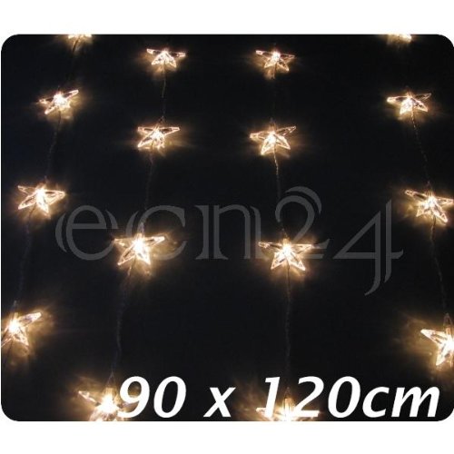Lichterkette als Vorhang mit 30