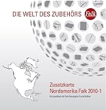 Falk Zusatzkarte Nordamerika (2010-1) mit USA, Kanada, Puerto Rico und Jungferninseln für Falk Navigationssysteme der F- und M-Serie 2nd und 3rd Edition