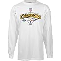 Reebok Pittsburgh Steelers Super Bowl XLIII Champions Kid's Long Sleeve Locker Room T-Shirt