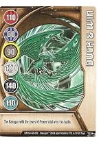Bakugan Card: Duck And Win