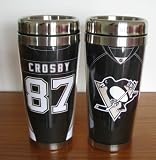Sidney Crosby Pittsburgh Penguins 16oz Travel Tumbler Mug