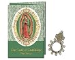 Finger Ring Rosary with Matching Booklet - Our Lady of Guadalupe - In English Finger Ring Rosary with Matching Booklet - Our Lady of Guadalupe - In English