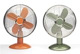 Deco Breeze Colored Metal Fan in Mandarin
