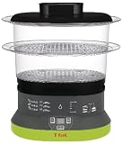 T-fal VC133851 Balanced Living Compact Electric Food Steamer, 4-Quart, Silver