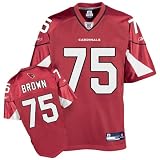 Reebok Arizona Cardinals Levi Brown Replica Jersey Large