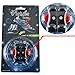 Topcabin LED Shoelaces with Continuous and 2 Blinking Modes in 5 Colors Flash Lighting the Night for Party Hip-hop Dancing (Red)