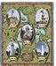 Lighthouses of Great Lakes II Throw - 70 x 53 Blanket/Throw