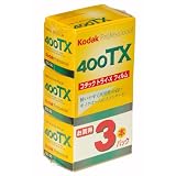 Kodak 35mm プロフェッショナル用 白黒フィルム トライ-X 400-36枚撮り-3本パック 9883323