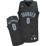 Adidas Oklahoma City Thunder Russell Westbrook Rhythm Fashion Swingman Jersey Extra Large