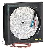 Circular Chart Recorder,Temperature,6 In Dickson KT621