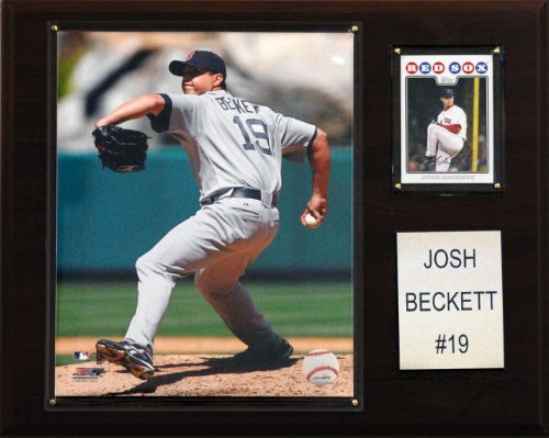 MLB Josh Beckett Boston Red Sox Player Plaque