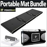 Powermat PMM-PT100 Portable Mat Bundle With Powermat PMR-NDS1 Receiver Back Panel for Nintendo DS Lite & Powermat PMR-AID1 Receiver Dock for Ipod and Iphone