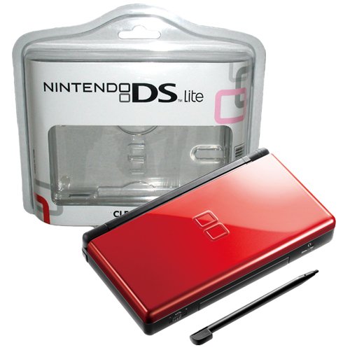 Buy Crimson Red & Black Nintendo DS Lite Console & Free Crystal Carry Case online at Discounted New and Used prices. Delivered to your door with Off-The-Bookshelf.