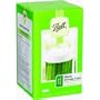 Ball Wide-Mouth Plastic Storage Caps, 8-Count