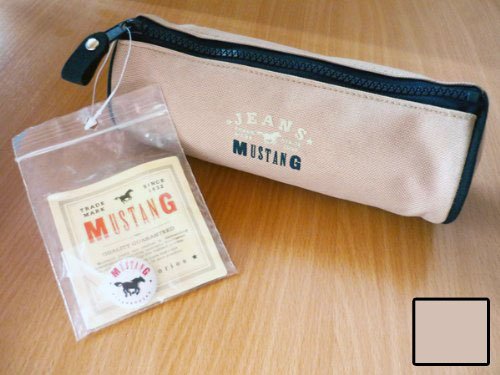 MUSTANG Etui Federmappe Schlamperrolle Federmäppchen