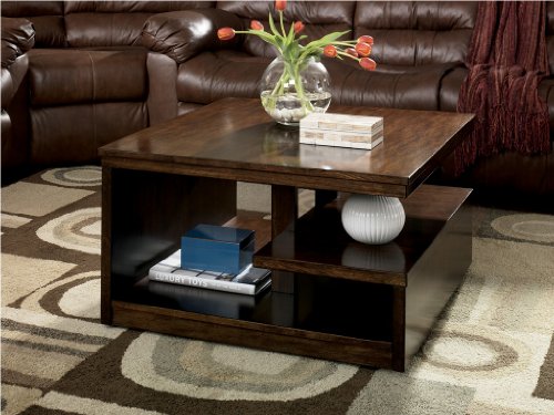 Callum Square Cocktail Table by Ashley Furniture